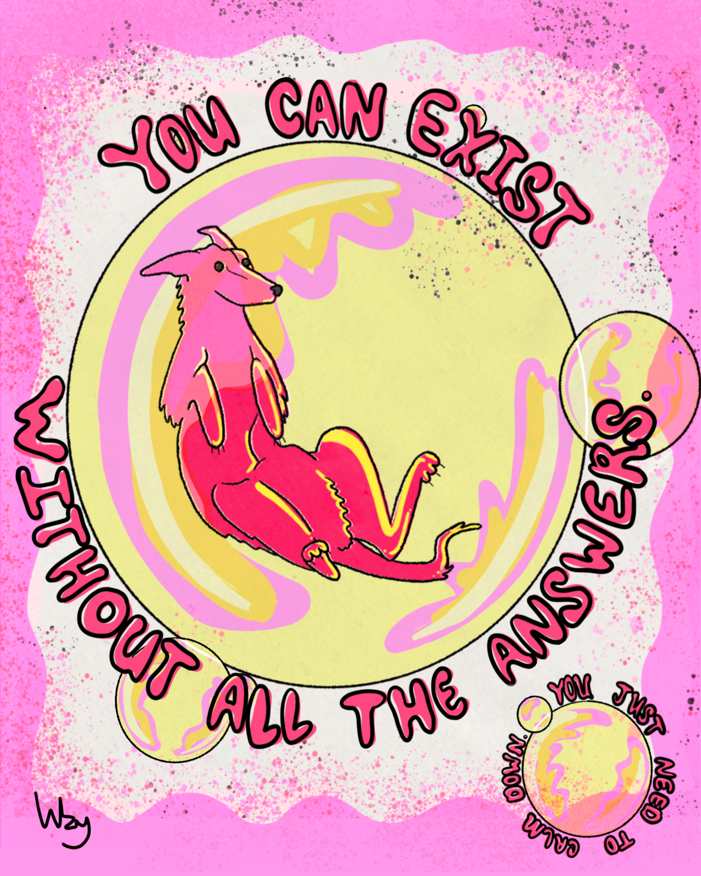 You Can Exist Print