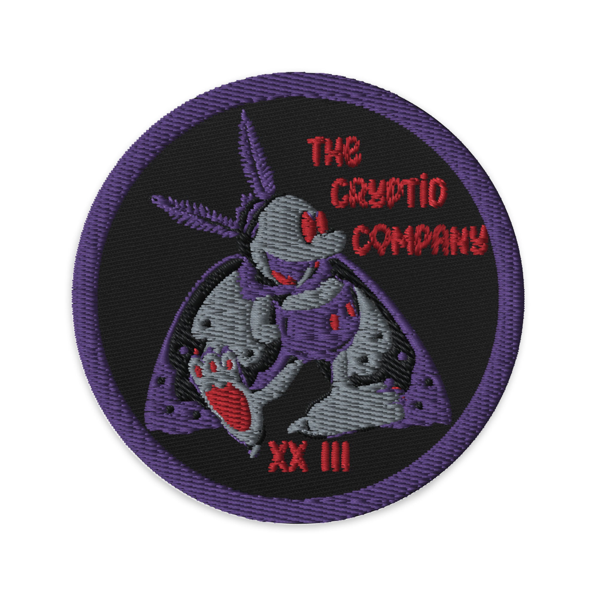 Old Time Mothman patch – thecryptidcompany