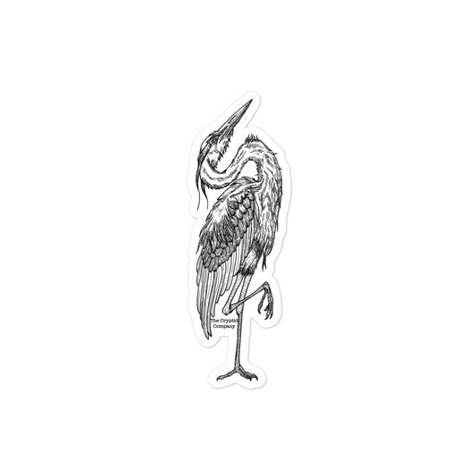 Great Blue Heron Sticker